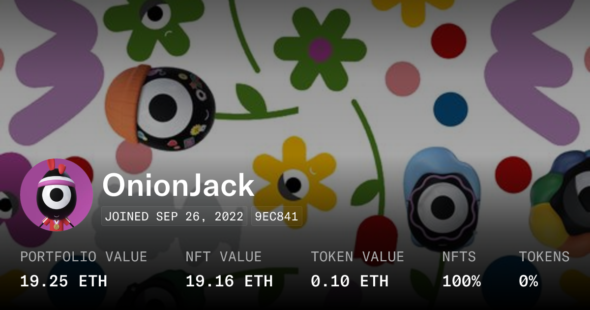 OnionJack Profile OpenSea