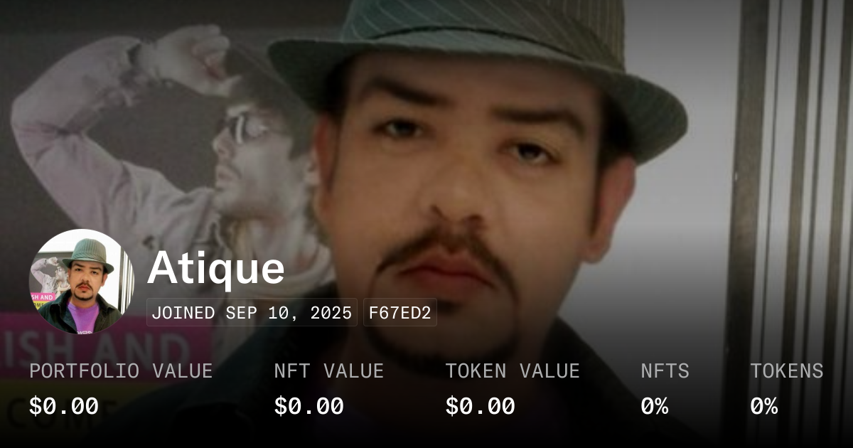 Atique - Profile | OpenSea