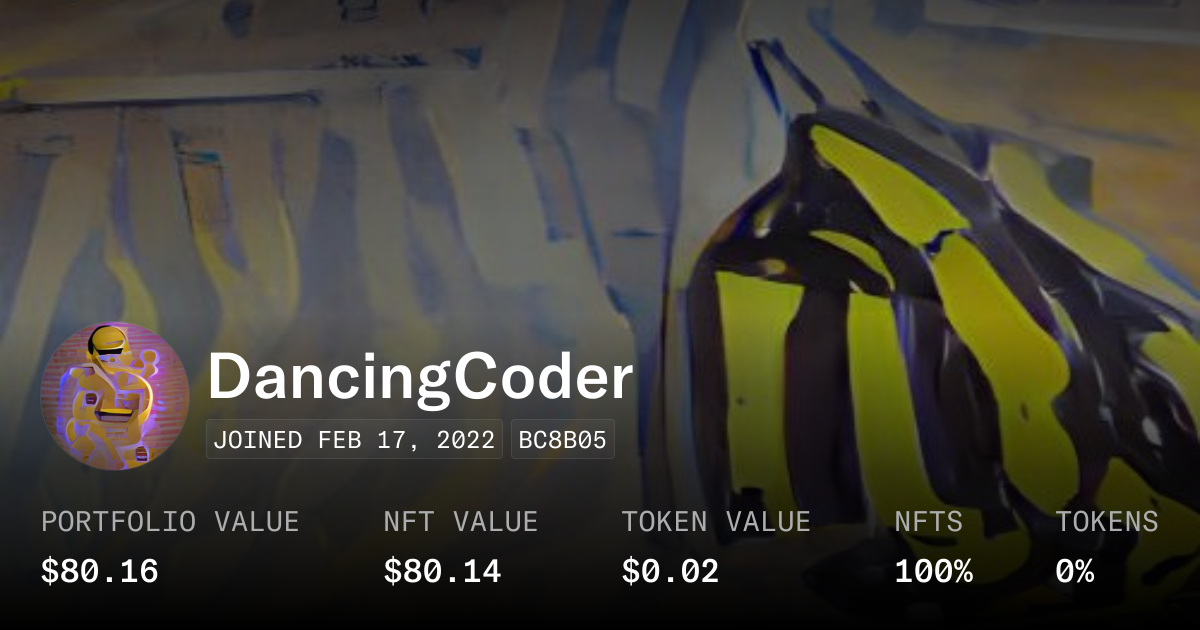 DancingCoder - Profile | OpenSea