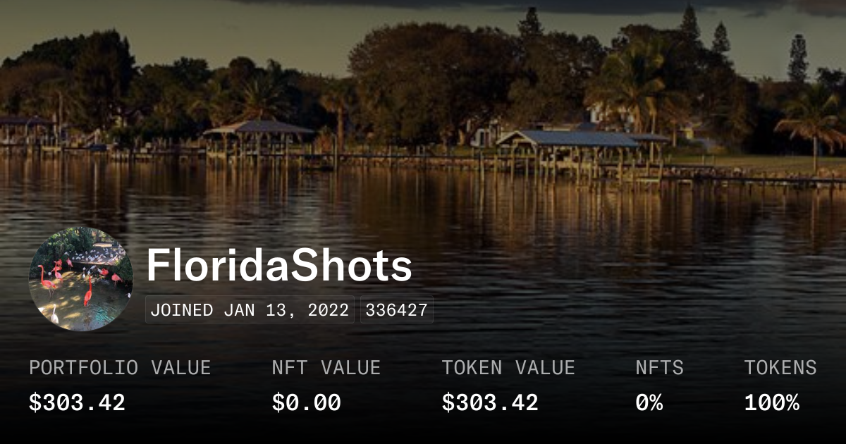FloridaShots - Perfil | OpenSea
