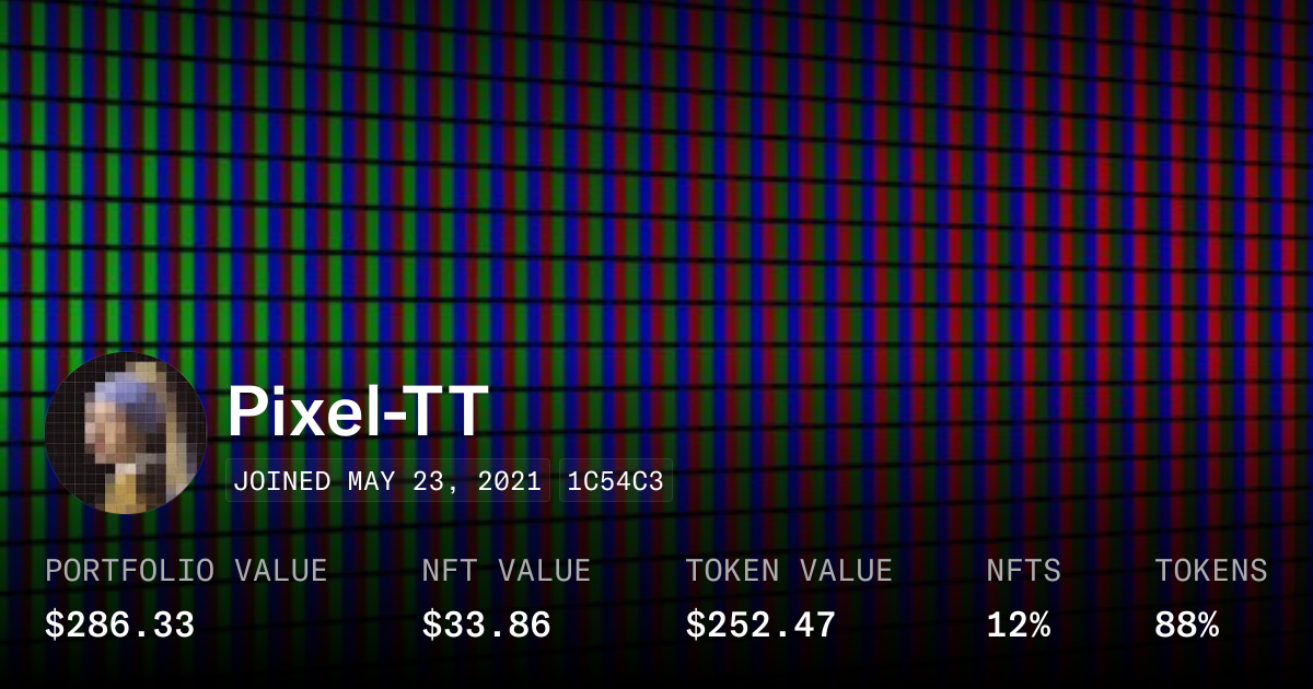 Pixel-TT - Profile | OpenSea