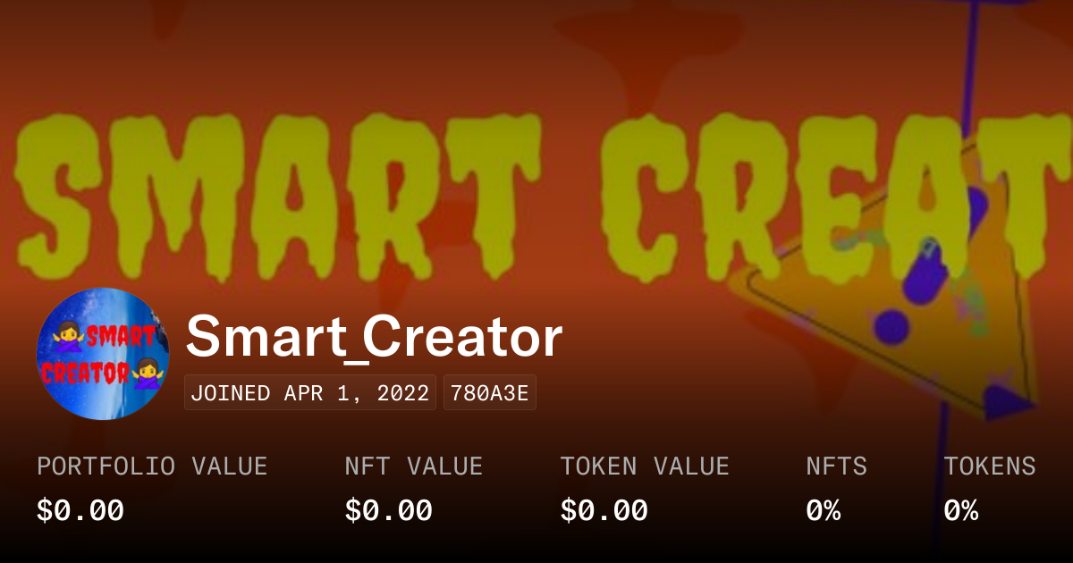 Smart_Creator - Profile | OpenSea