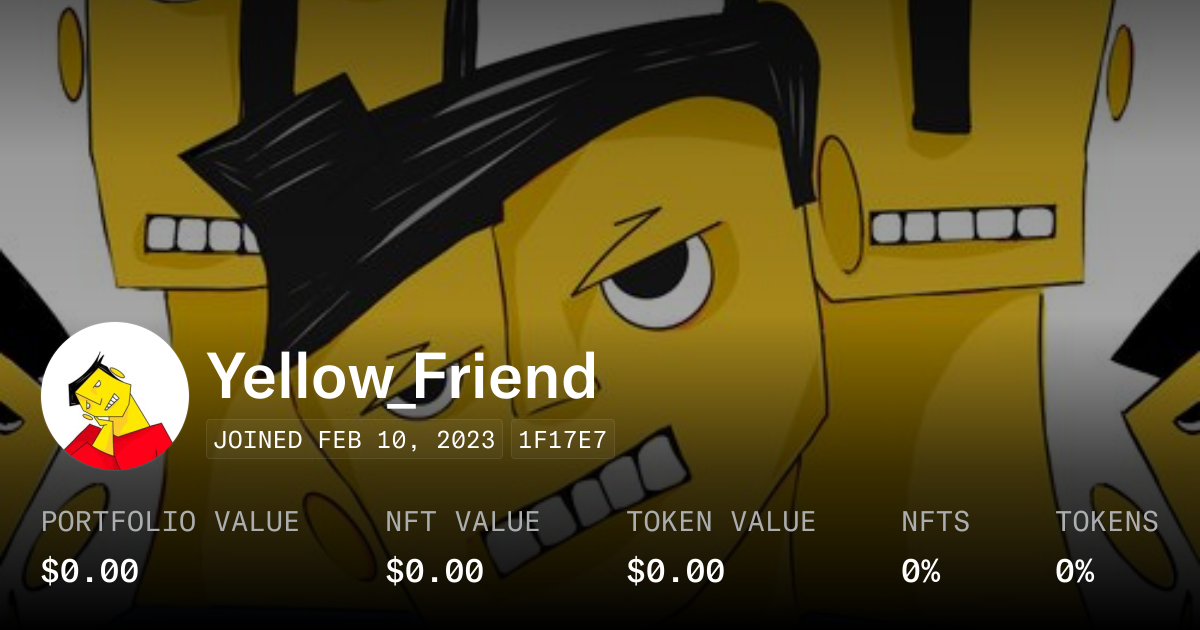 Yellow_Friend - Profile | OpenSea