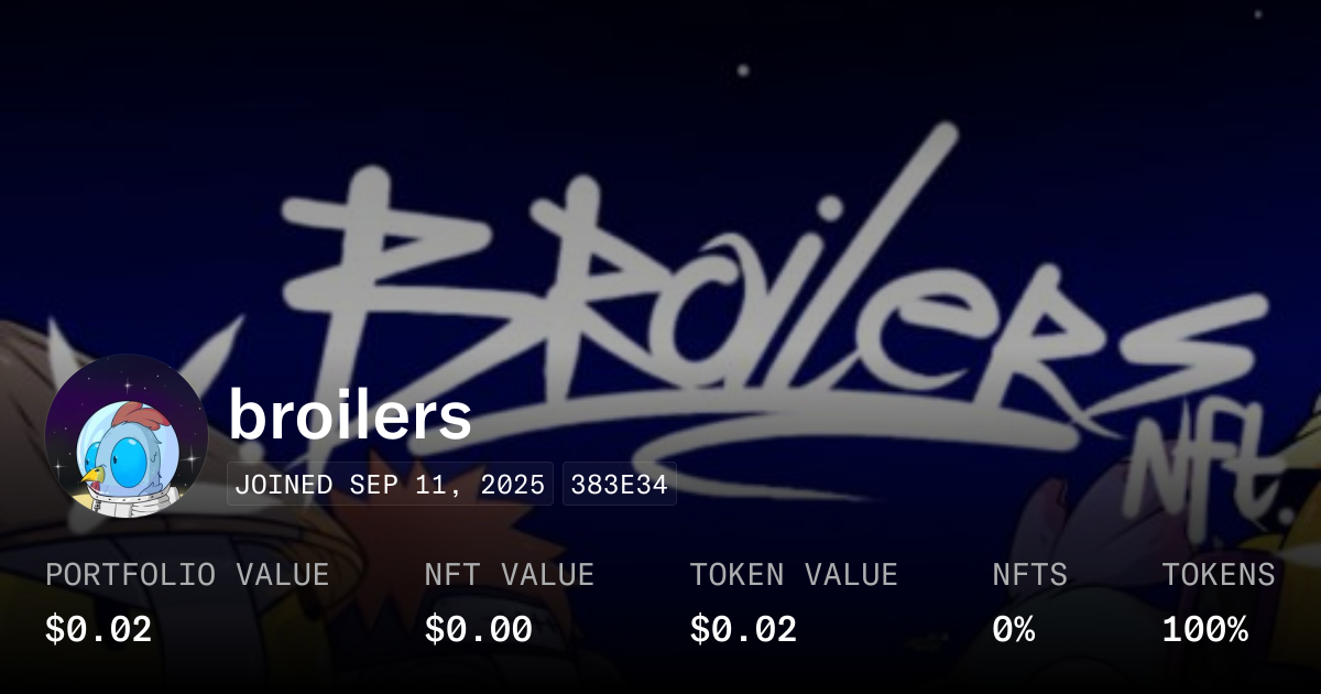 broilers - Profile | OpenSea