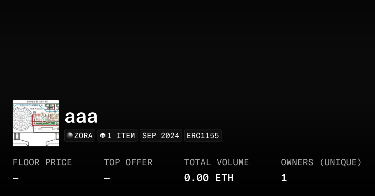 aaa - Collection | OpenSea