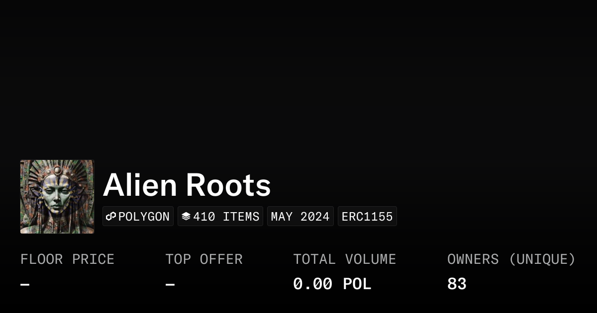 Alien Roots - Collection | OpenSea
