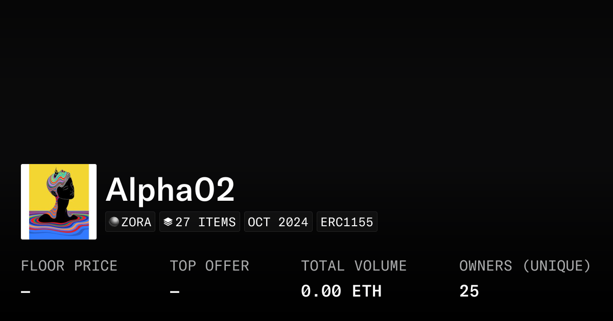 Alpha02 - Collection | OpenSea