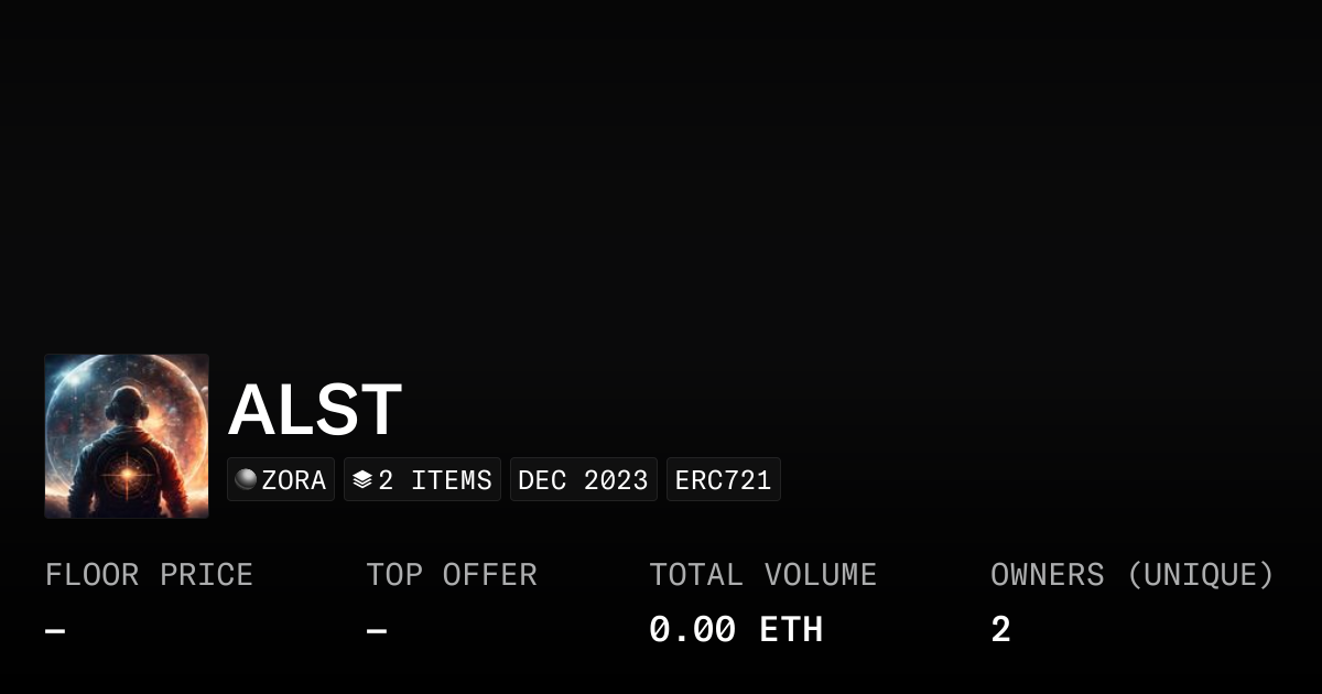 ALST - Collection | OpenSea