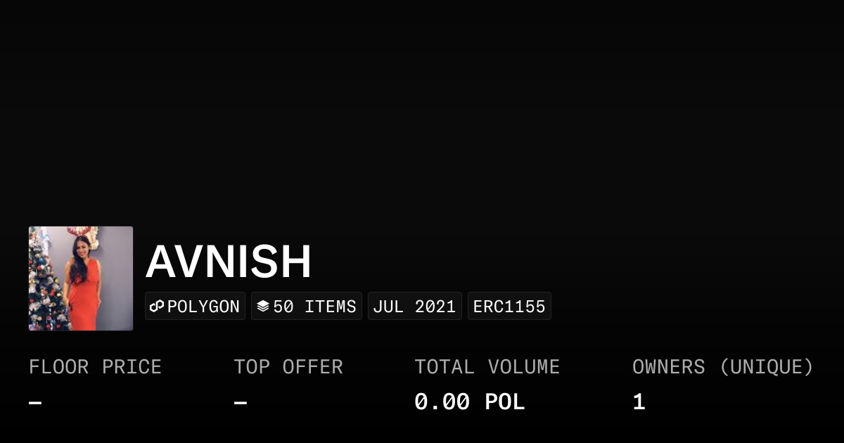 AVNISH - Collection | OpenSea