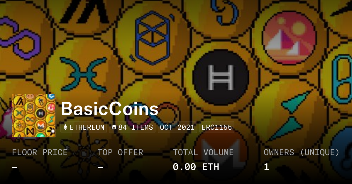 BasicCoins - Collection | OpenSea
