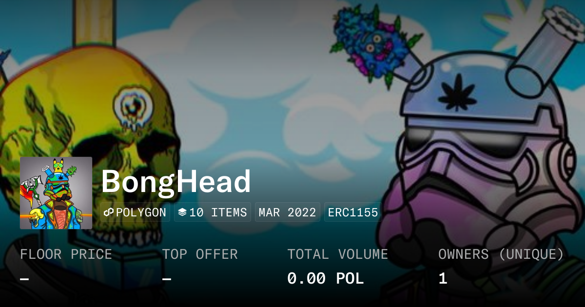 BongHead - Collection | OpenSea