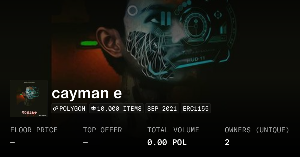 cayman e - Collection | OpenSea