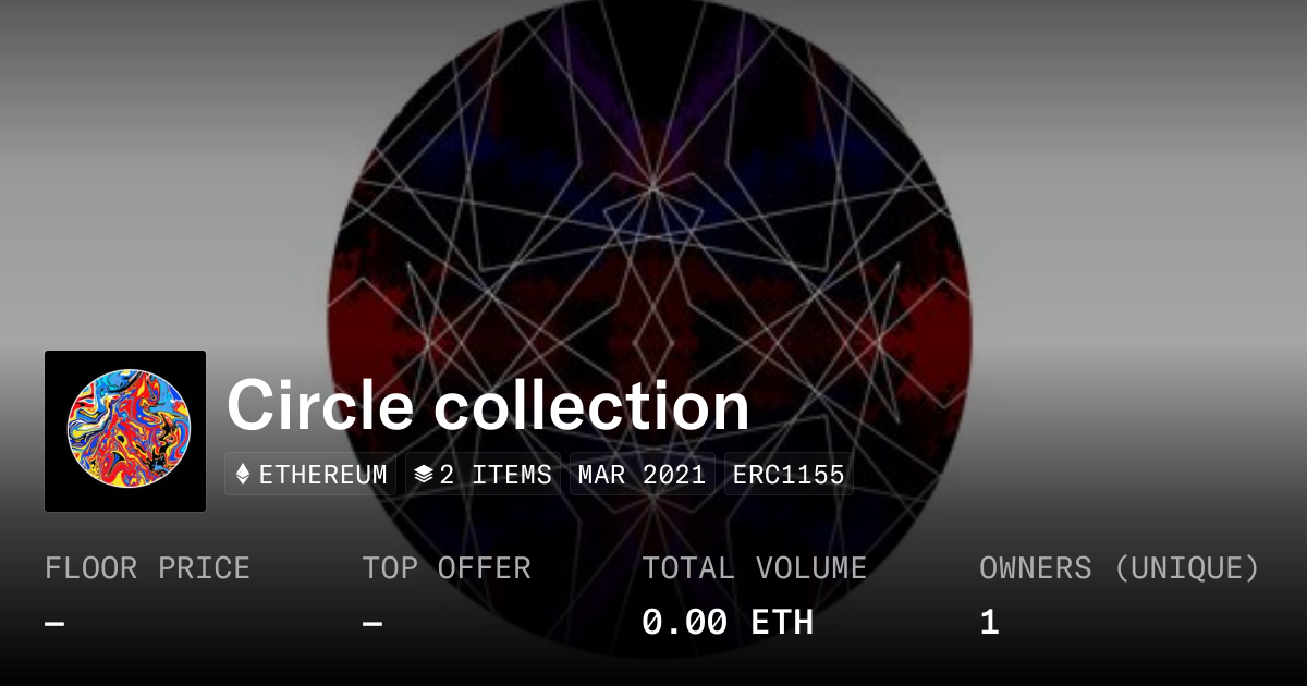 Circle collection - Collection | OpenSea
