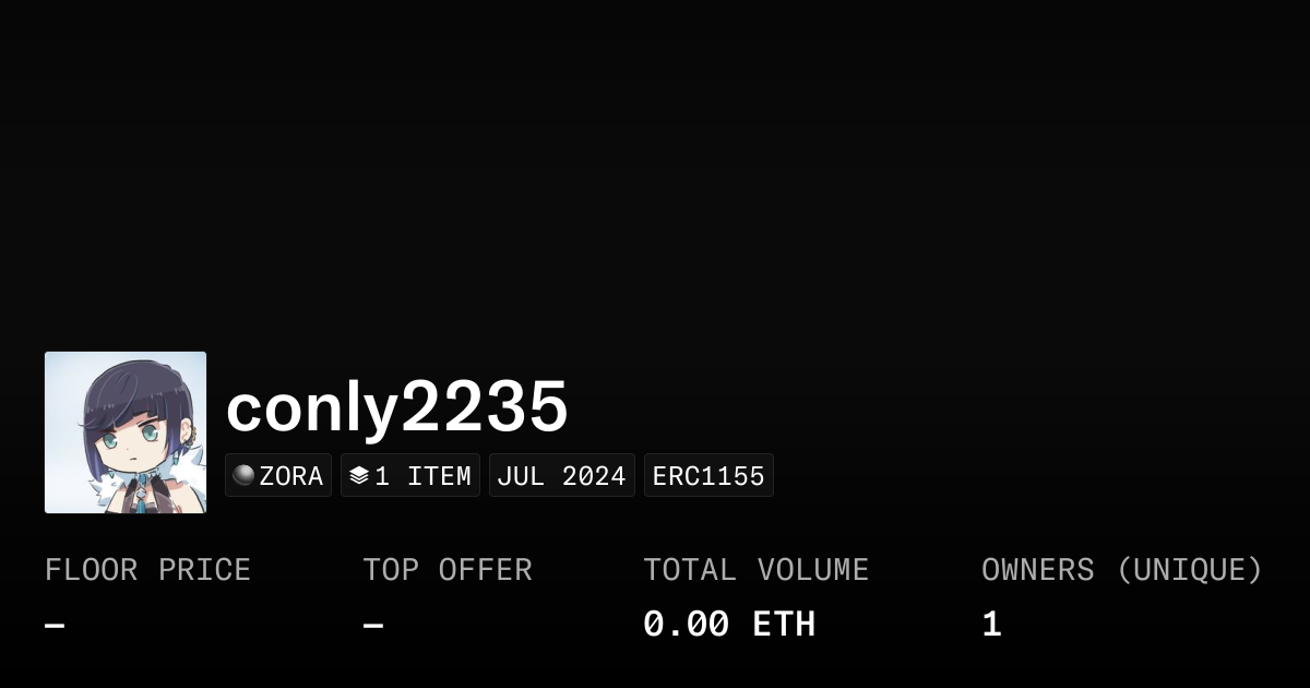 conly2235 - Collection | OpenSea
