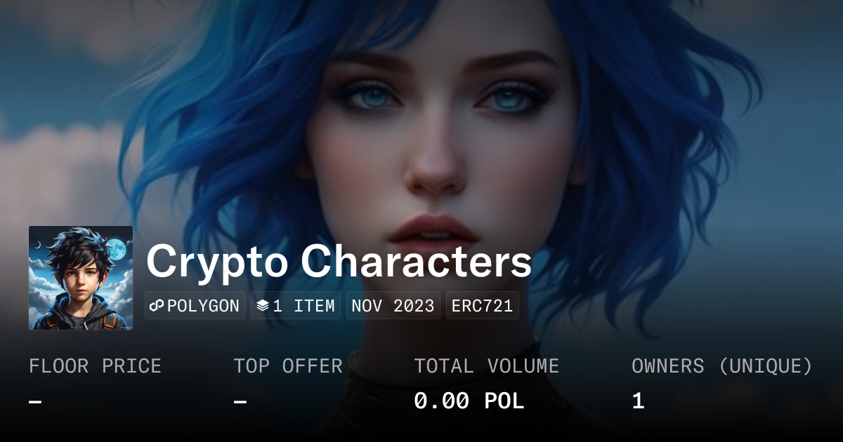 Crypto Characters - Collection | OpenSea