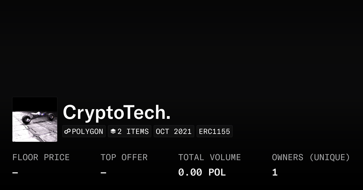 CryptoTech. - Collection | OpenSea
