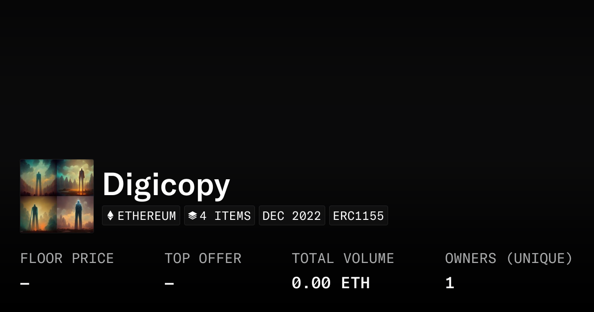 Digicopy - Collection | OpenSea
