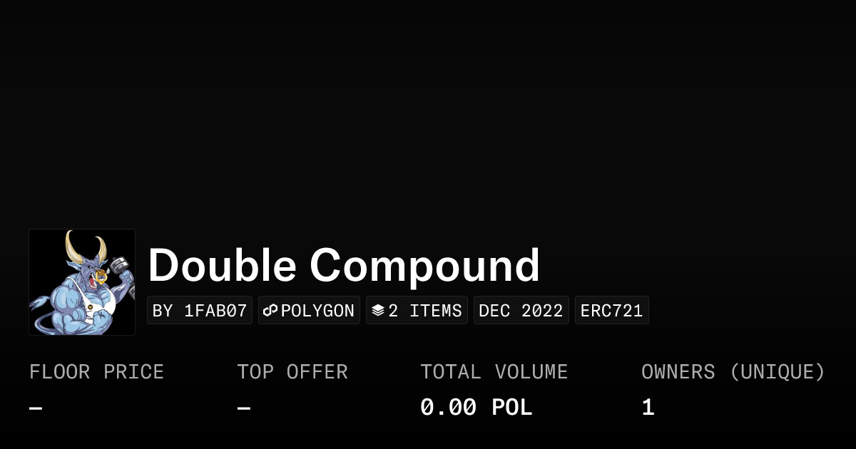 Double Compound - Collection | OpenSea