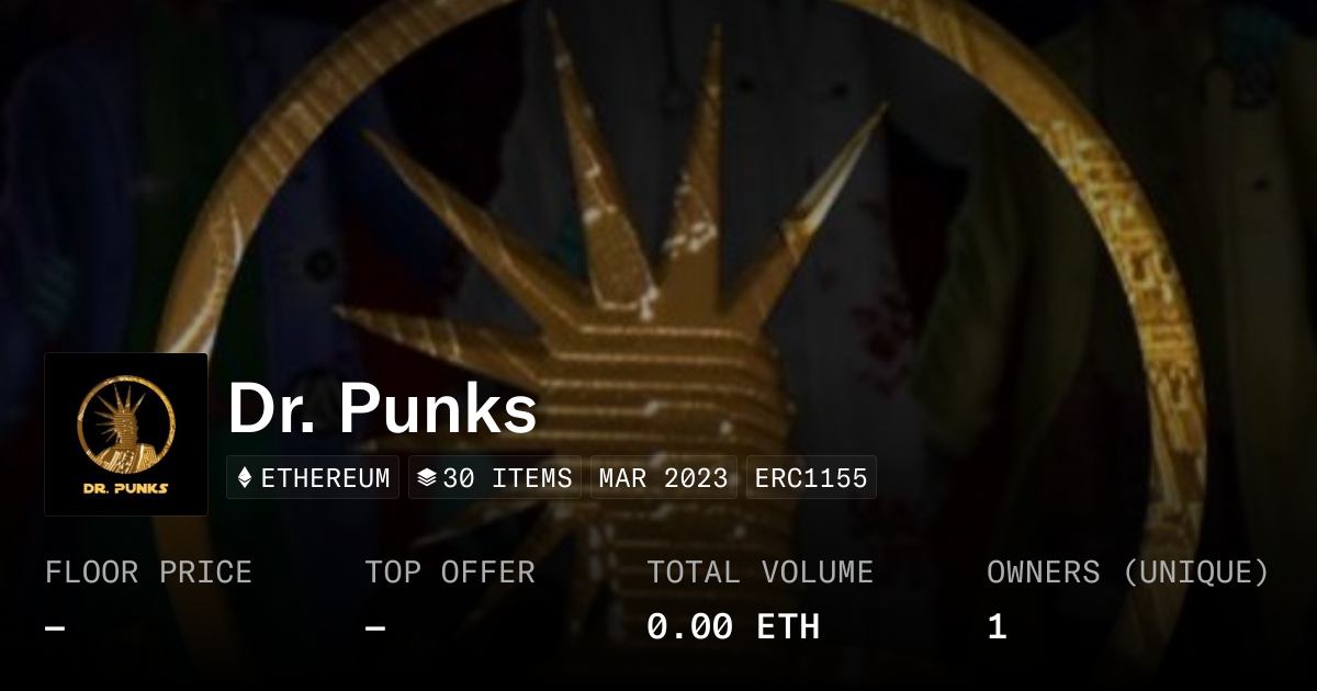 Dr. Punks - Collection | OpenSea