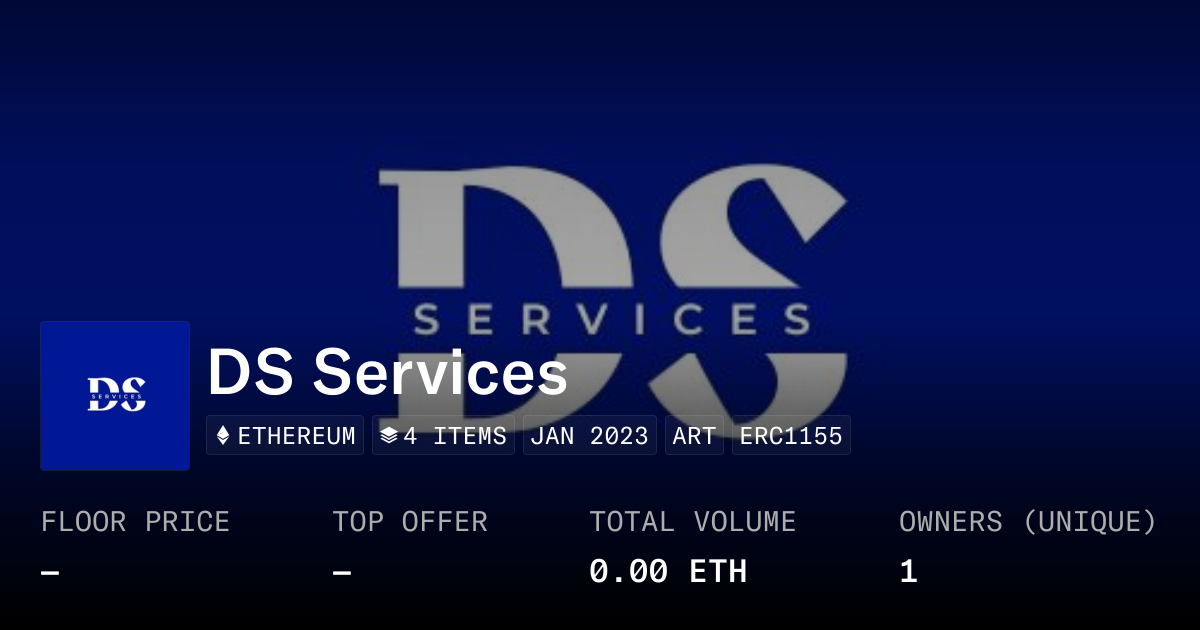 DS Services - Collection | OpenSea