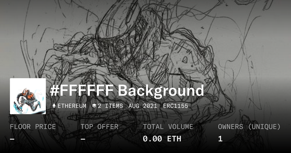 #FFFFFF Background - Collection | OpenSea