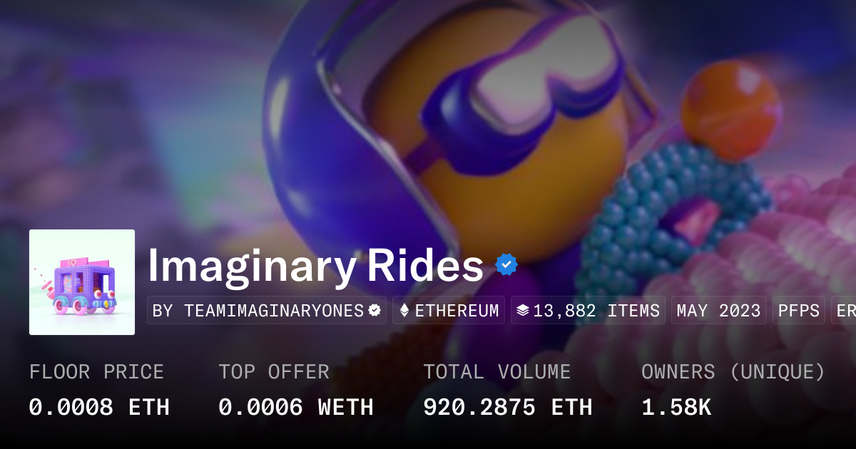 Imaginary Rides - Collection | OpenSea