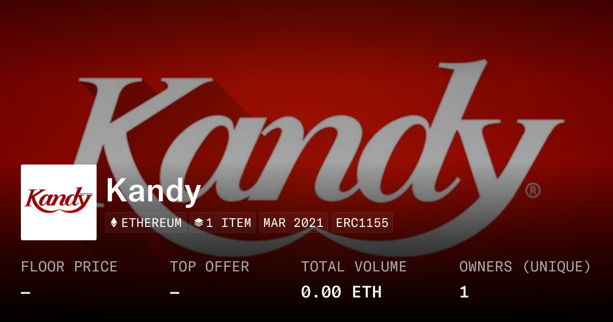 Kandy - Collection | OpenSea