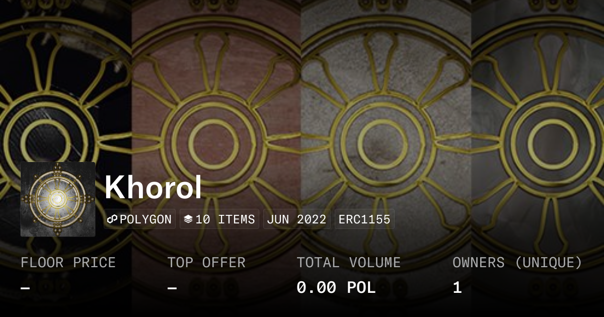 Khorol - Collection | OpenSea