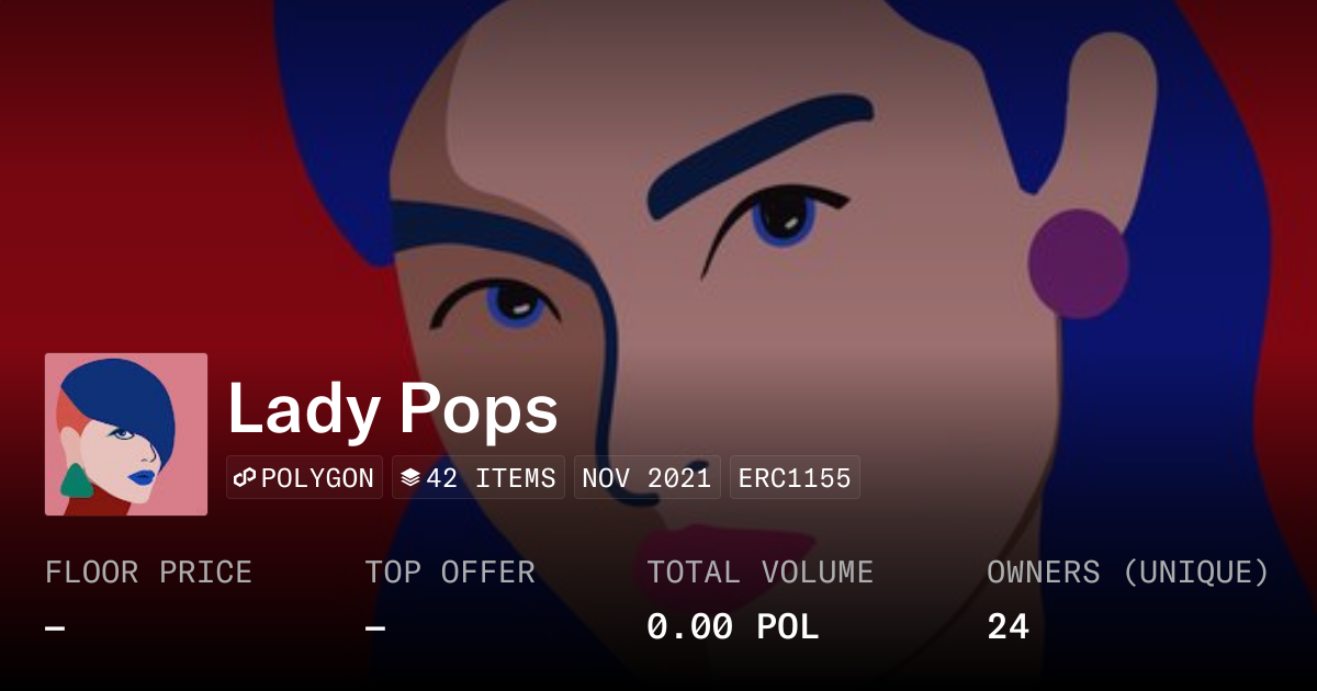 Lady Pops - Collection | OpenSea