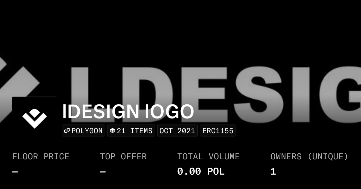 lDESIGN lOGO - Collection | OpenSea