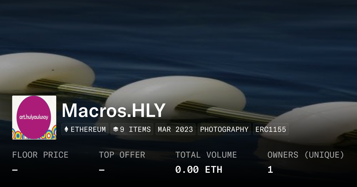 Macros.HLY - Collection | OpenSea