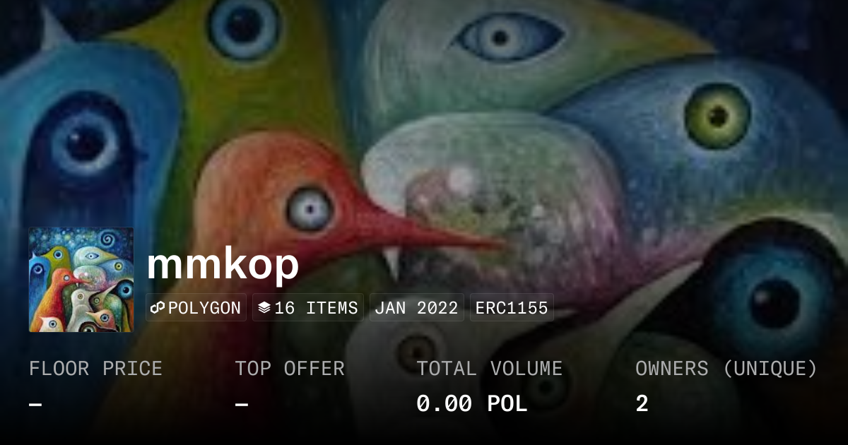 mmkop - Collection | OpenSea