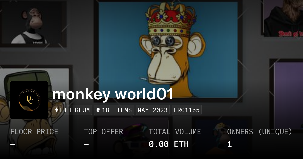 monkey world01 - Collection | OpenSea