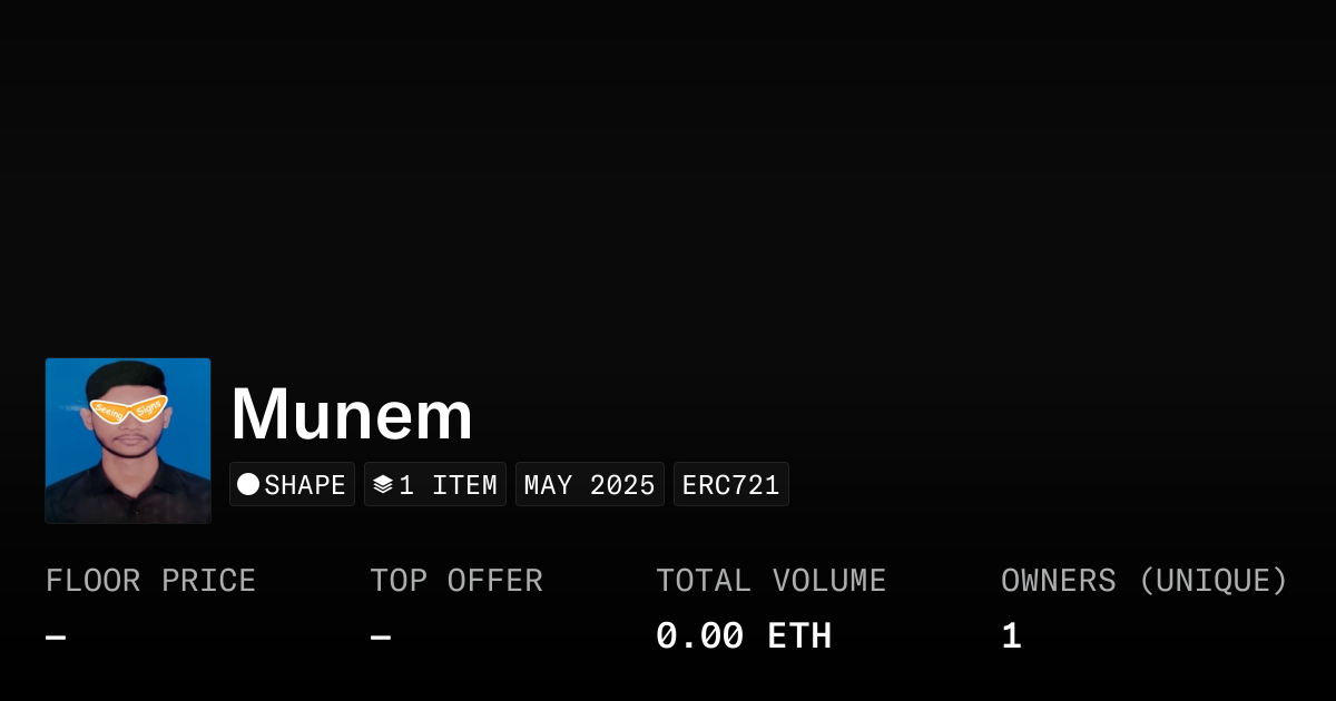 Munem - Collection | OpenSea