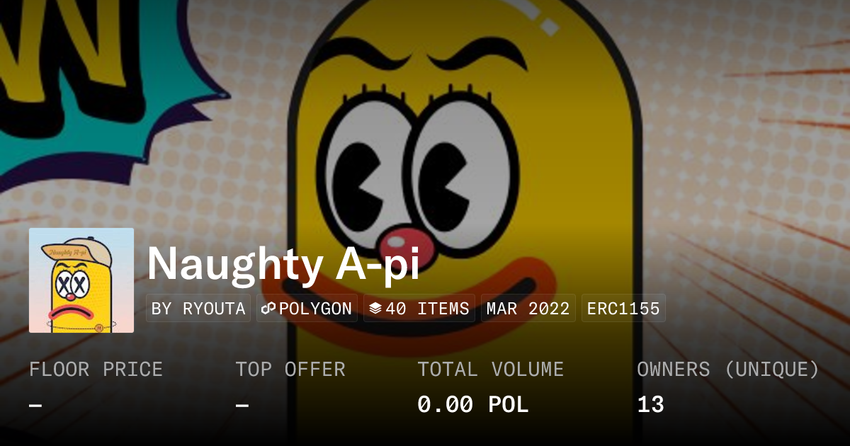 Naughty A-pi - Collection | OpenSea