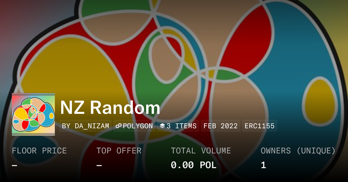 NZ Random - Collection | OpenSea