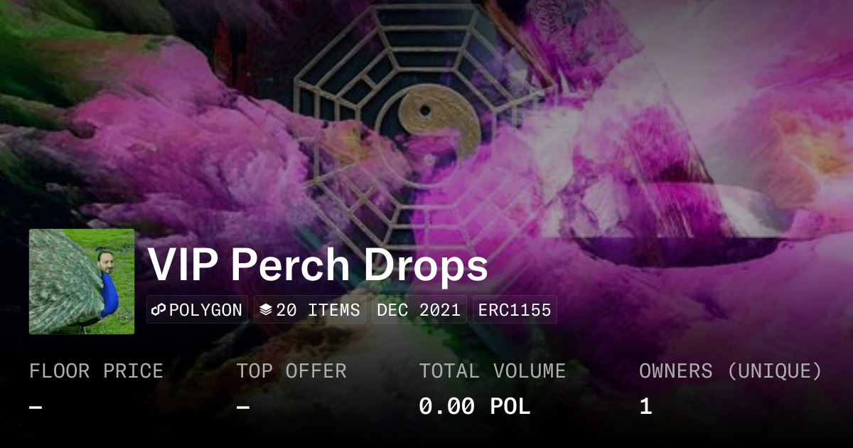VIP Perch Drops - Collection | OpenSea