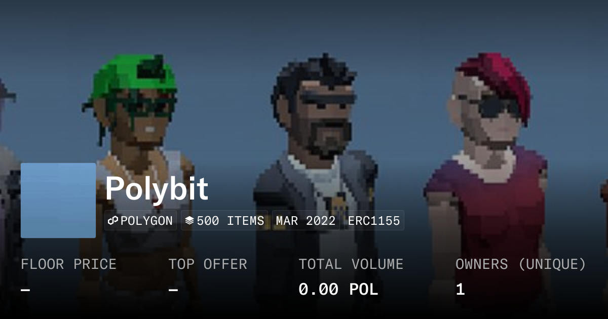 Polybit - Collection | OpenSea