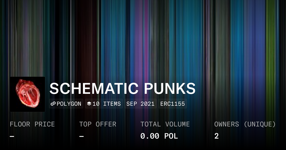 SCHEMATIC PUNKS - Collection | OpenSea