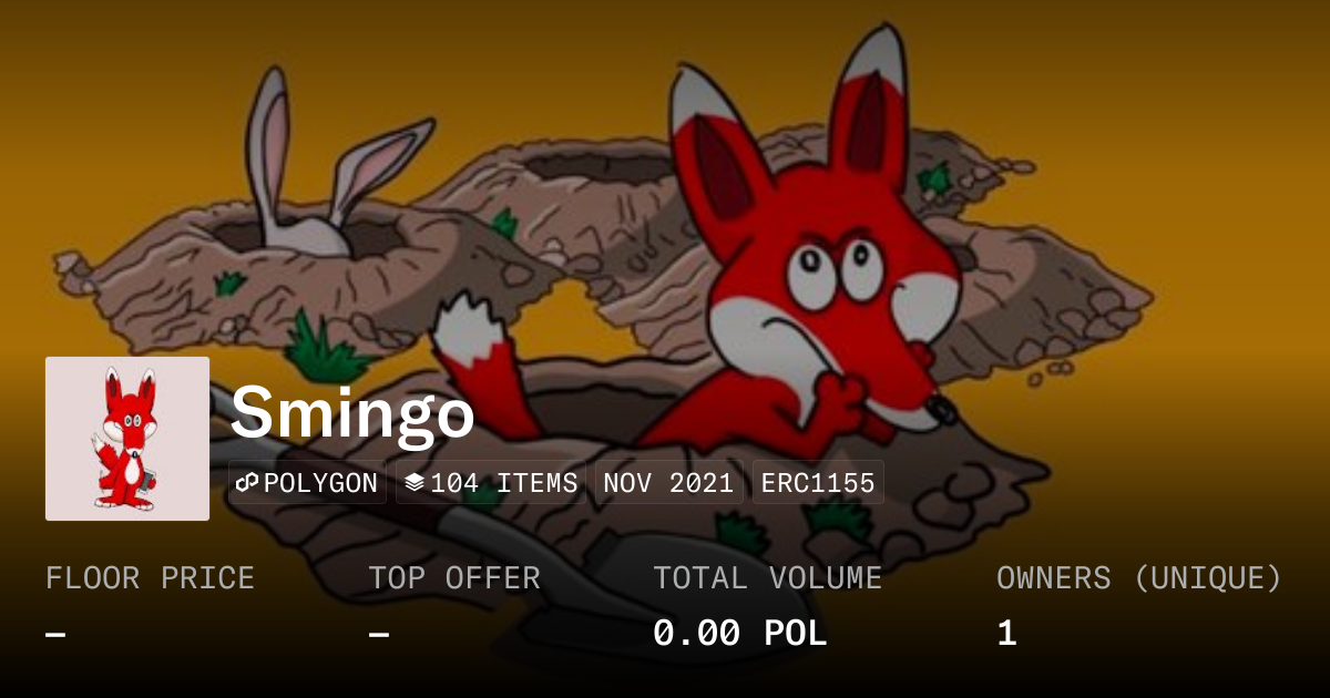 Smingo - Collection | OpenSea