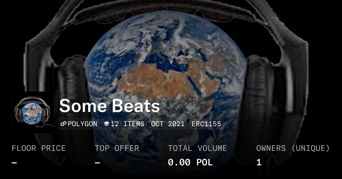 Some Beats - Collection | OpenSea