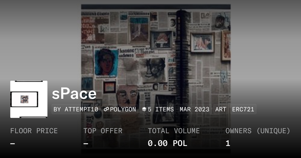 sPace - Collection | OpenSea