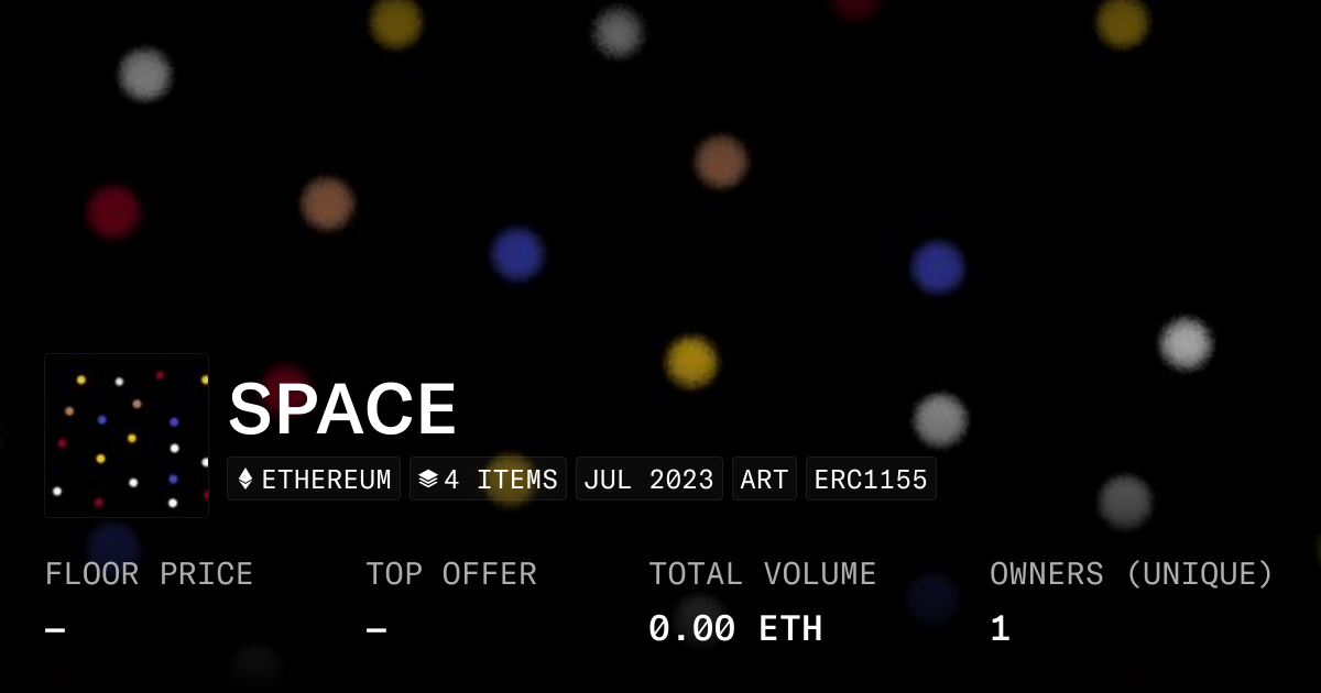 SPACE - Collection | OpenSea