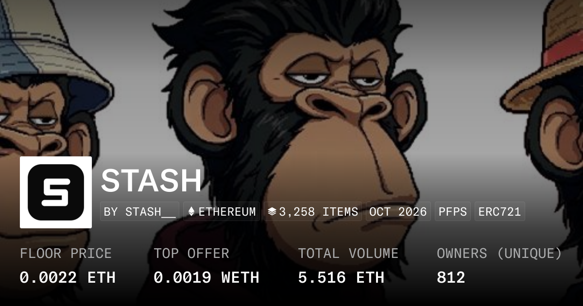 STASH 0.001 ETH - Collection | OpenSea