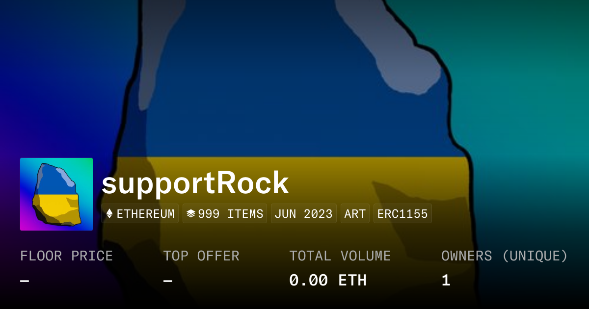 supportRock - Collection | OpenSea