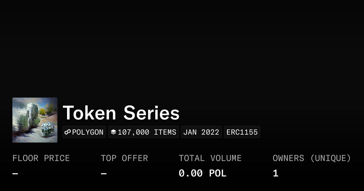 Token Series - Collection | OpenSea