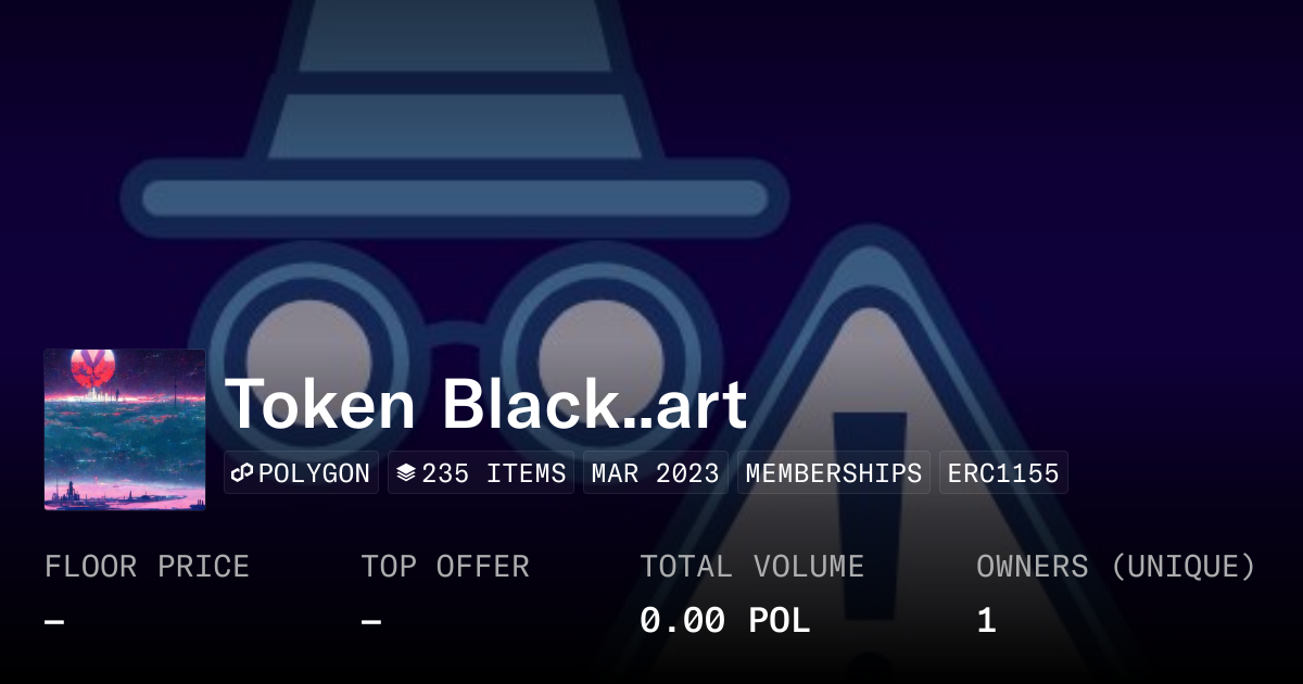 Token Black..art - Collection | OpenSea