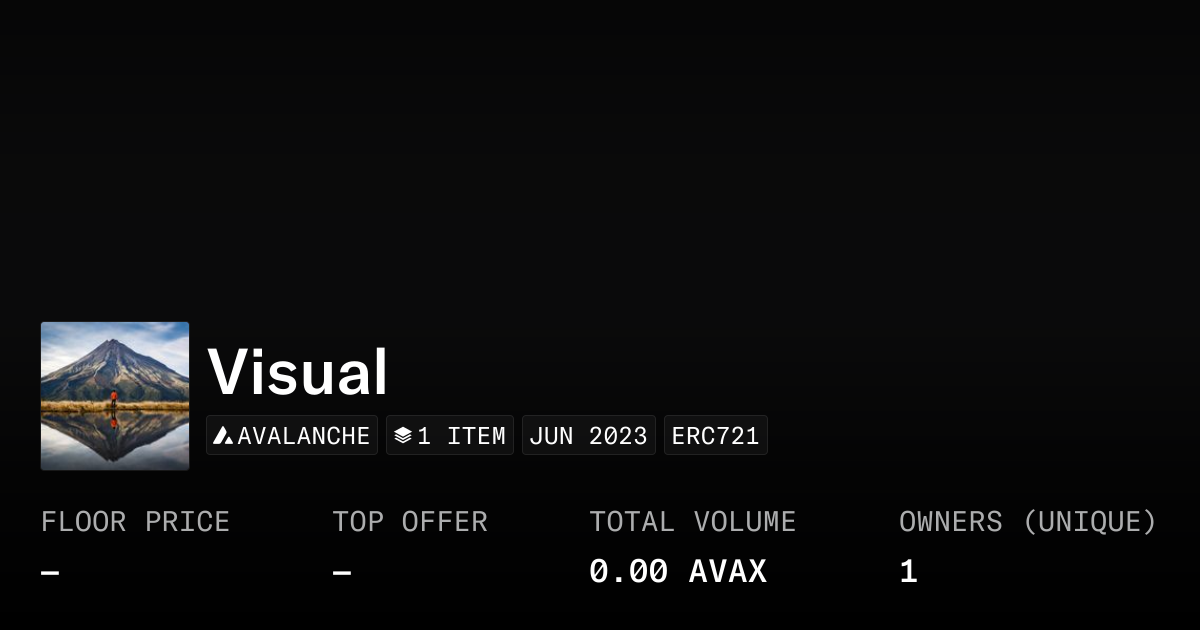 Visual - Collection | OpenSea