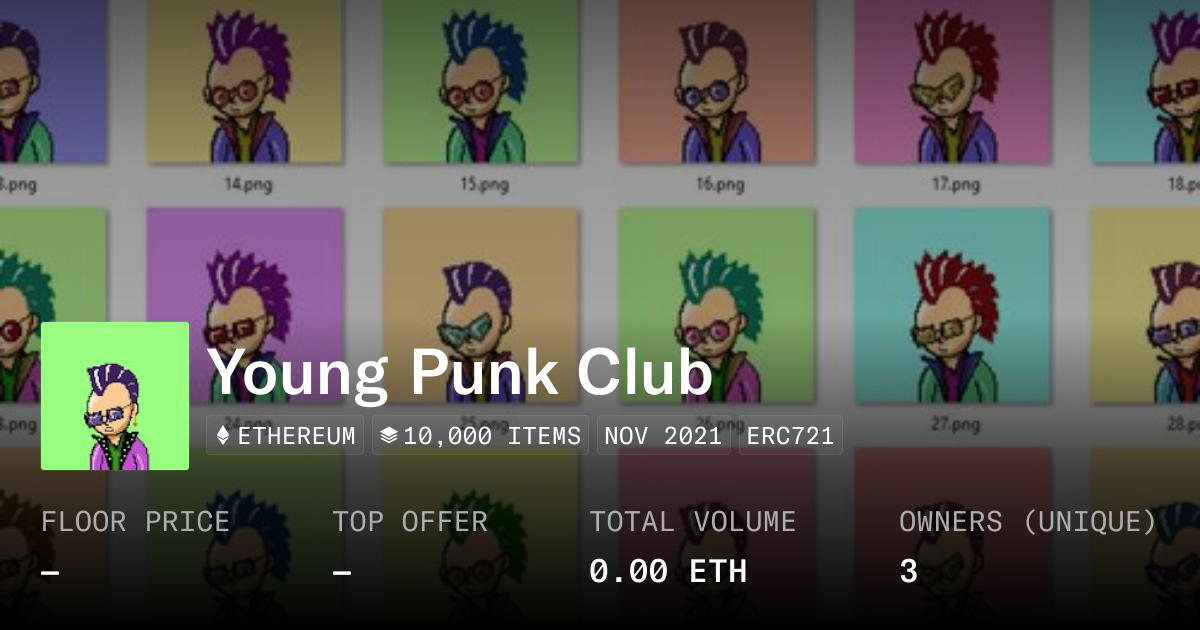 Young Punk Club - Collection | OpenSea