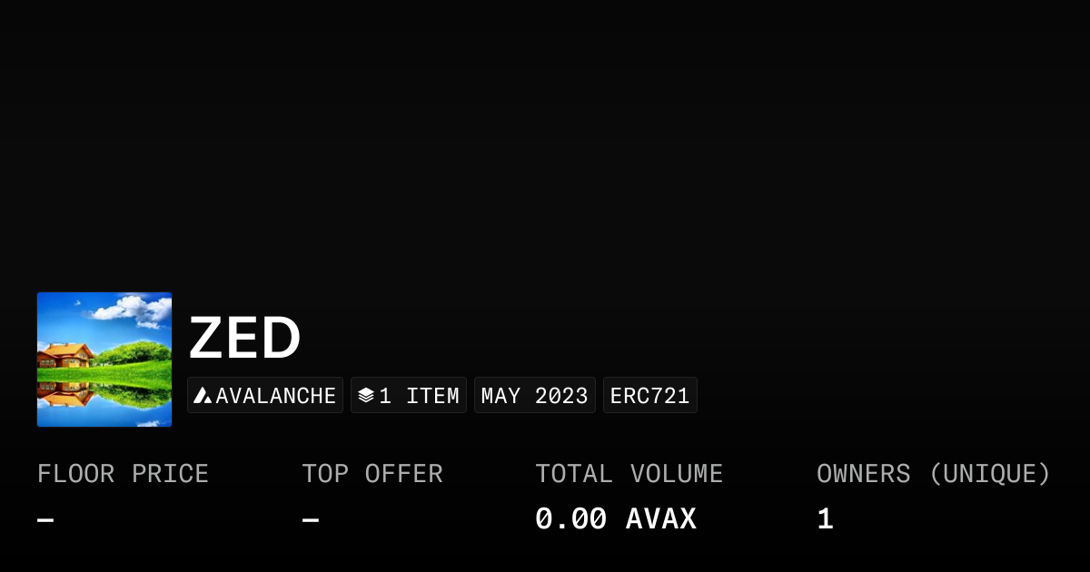 ZED - Collection | OpenSea